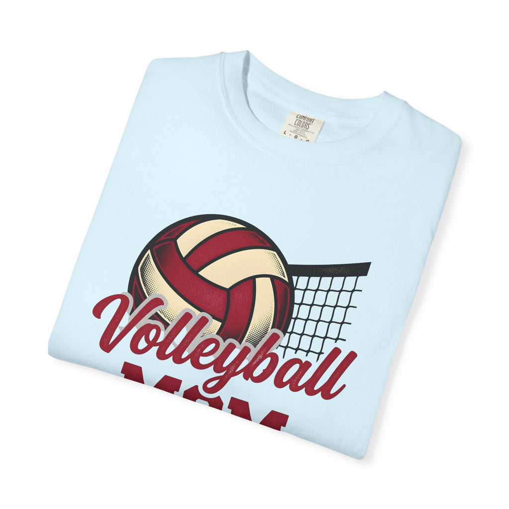 Volleyball Ball Shirt Moms Exercise Gift Women Fitness Tee Volleyball T-Shirt Mother Enthusiast Workout Graphic Old School Mesh Net Tshirt