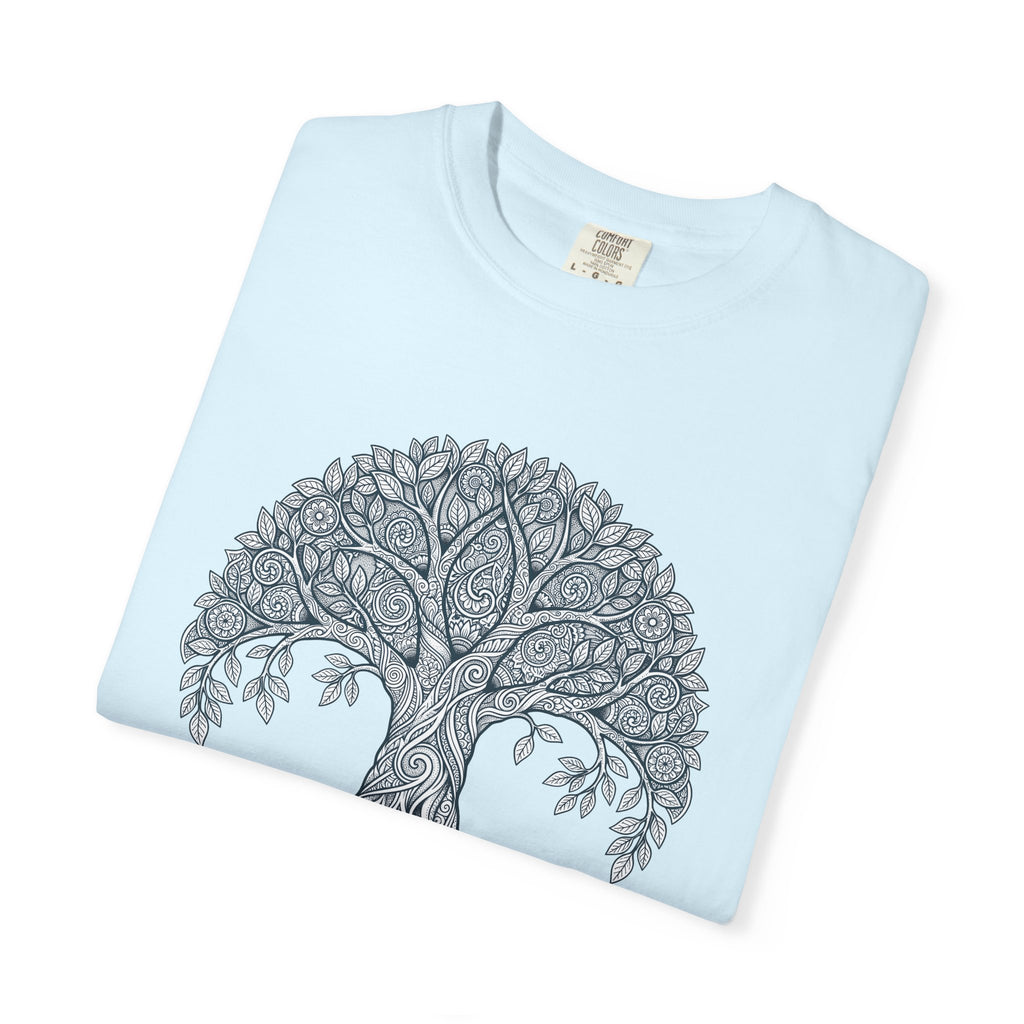 Irish Tree Shirt St Patrick's Day Wicca Gift Women Geometric Tee Celtic Tree T-Shirt Shamrock Fan Celtic Art Tshirt Pagan Graphic Tribal