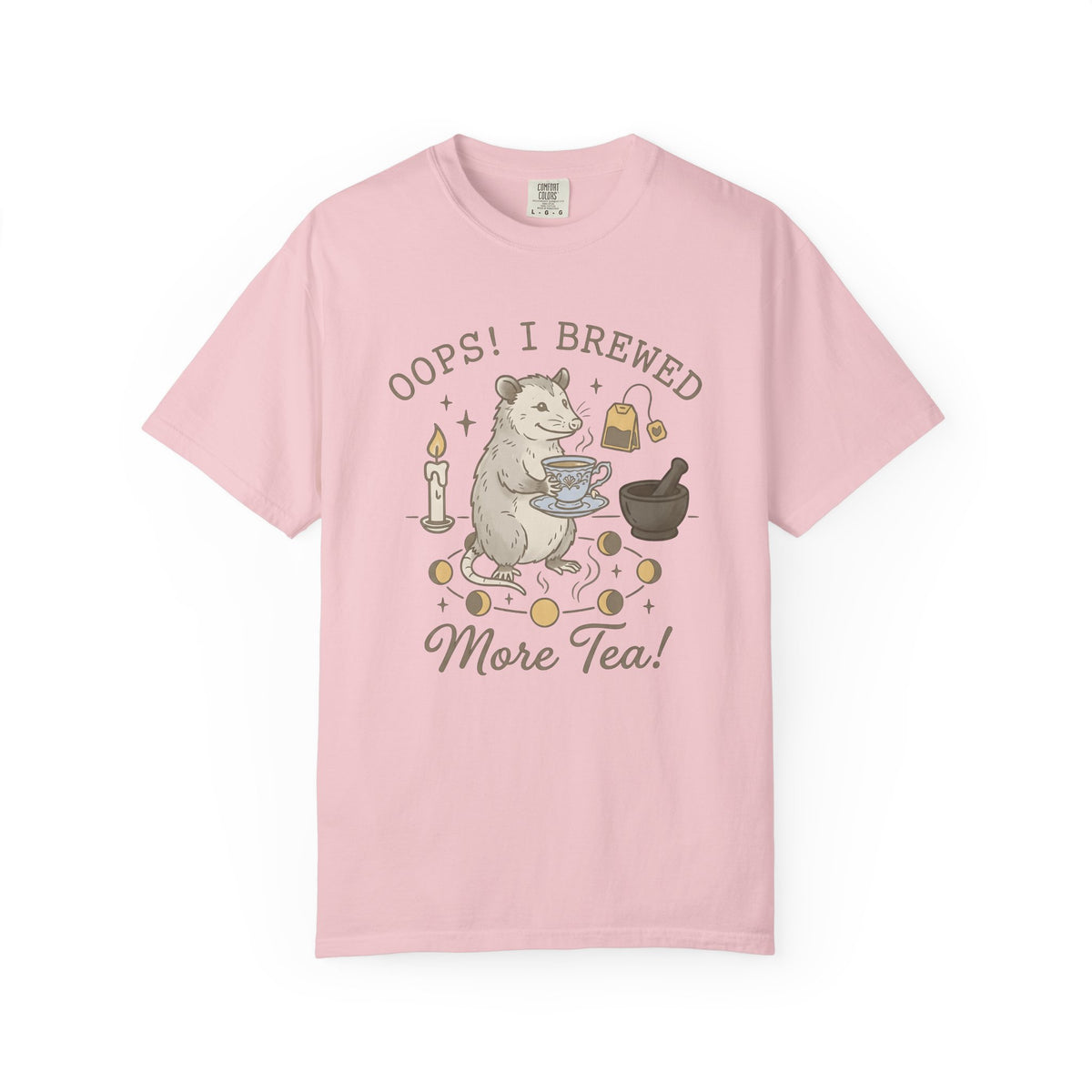 Opossum Teacup Shirt Halloween Sorcery Unisex Gift Fantasy Tee Possum T-Shirt