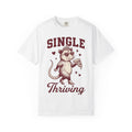 Possum Pizza Shirt Valentines Day Animal Gift Women Vintage Tee Pizza T-Shirt Valentine Fan Distressed Tshirt Creature Graphic Retro Hearts