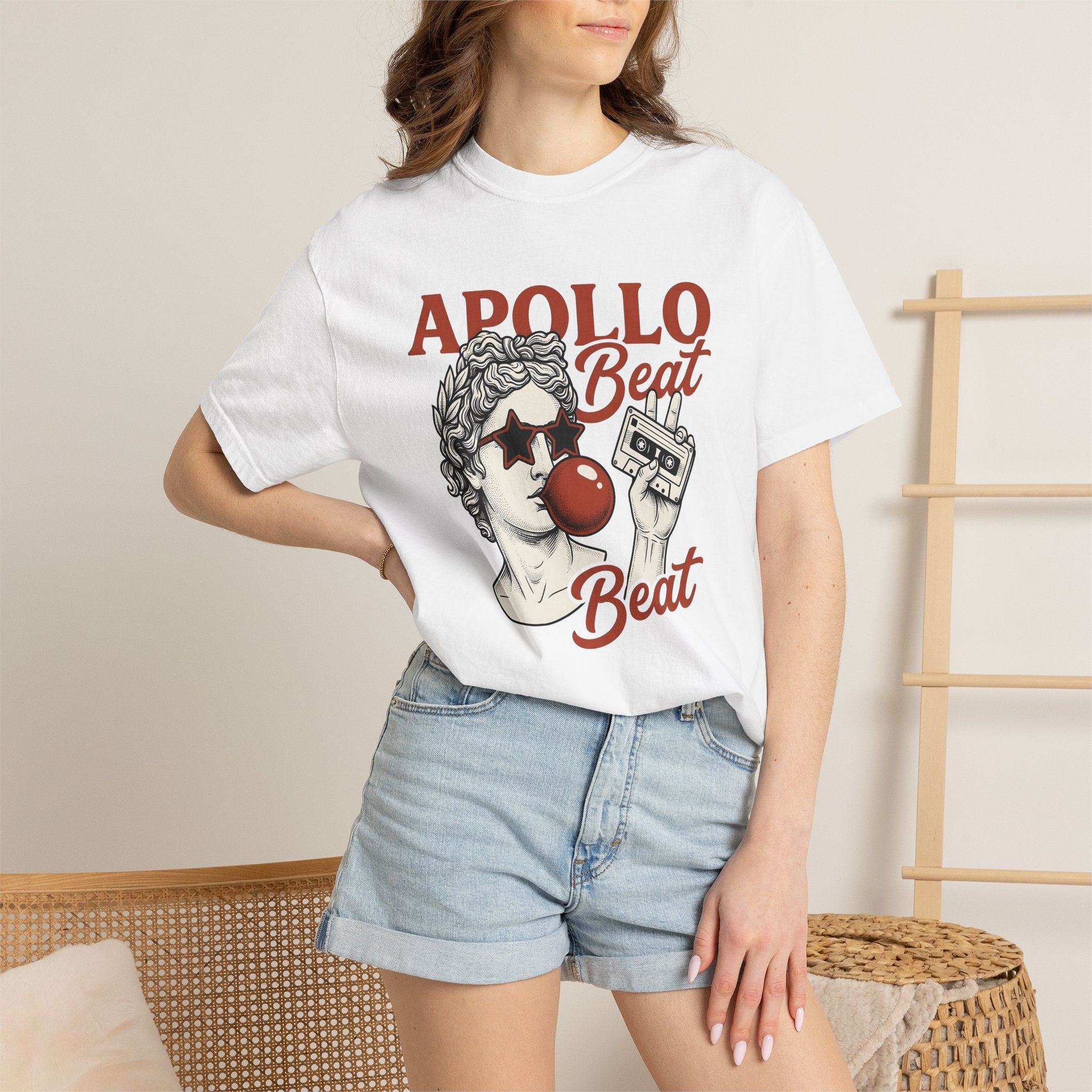 Greek Bust Shirt Valentines Day Sound Gift Women Contemporary Tee Statue T-Shirt Valentine Fan Artistic Tshirt Audio Graphic Classic Music