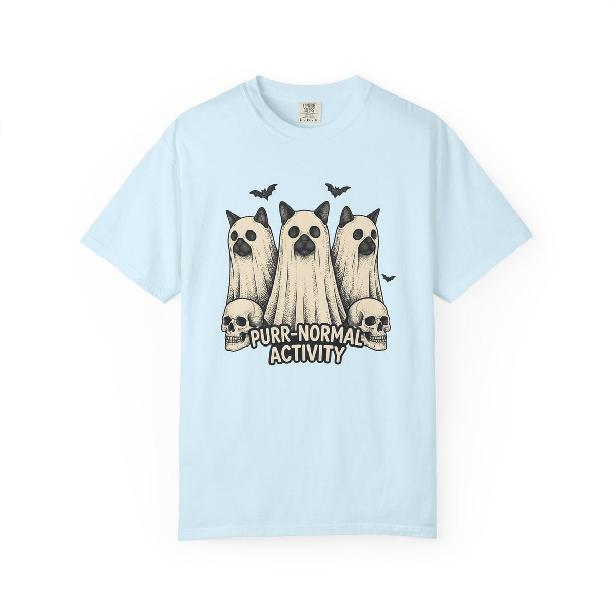 Phantom Cats Shirt Halloween Pet Unisex Gift Classic Tee Ghost Cats T-Shirt
