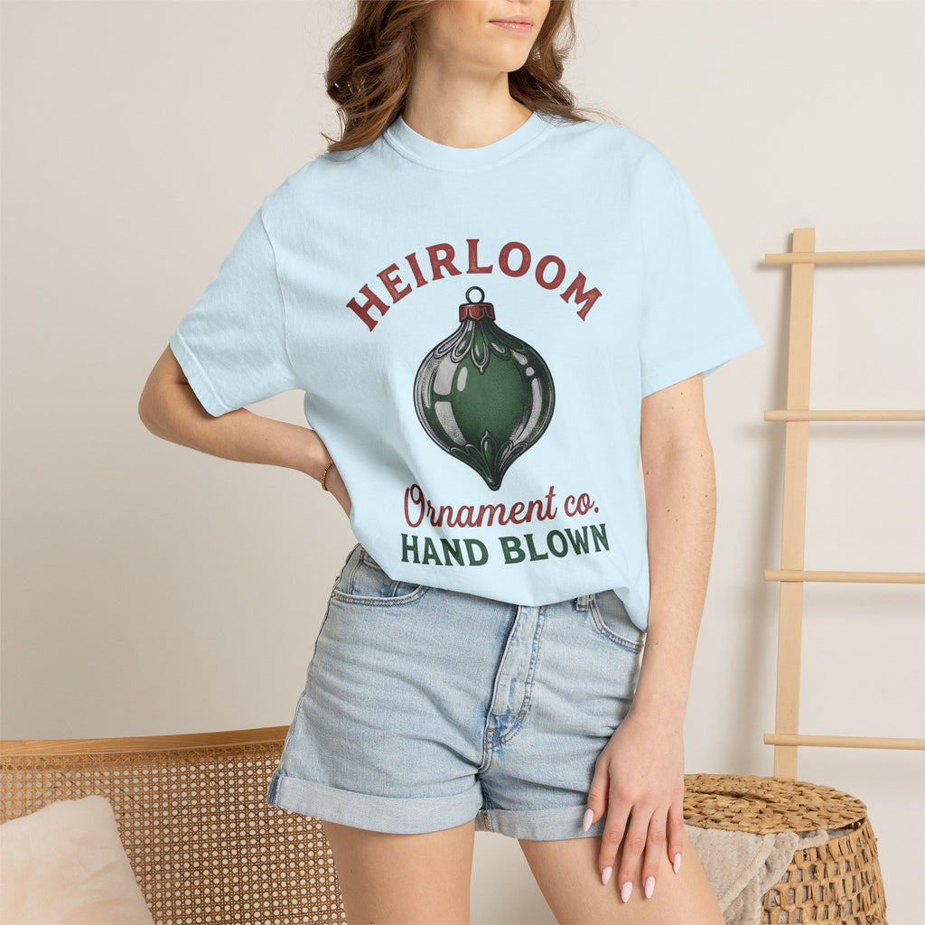 Old Fashioned Ornament Shirt Christmas Household Gift Women Nostalgic Tee Bauble T-Shirt Christmas Fan Xmas Decoration Graphic Tshirt Line