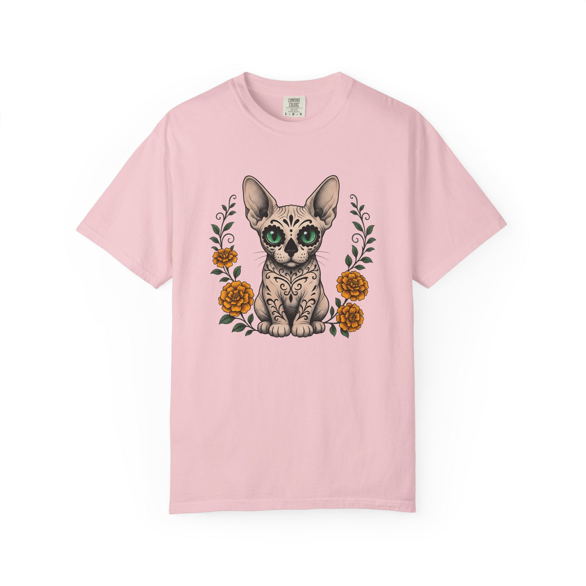 Sphynx Cat Shirt Cat Garden Unisex Gift Old School Tee Hairless Cat T-Shirt