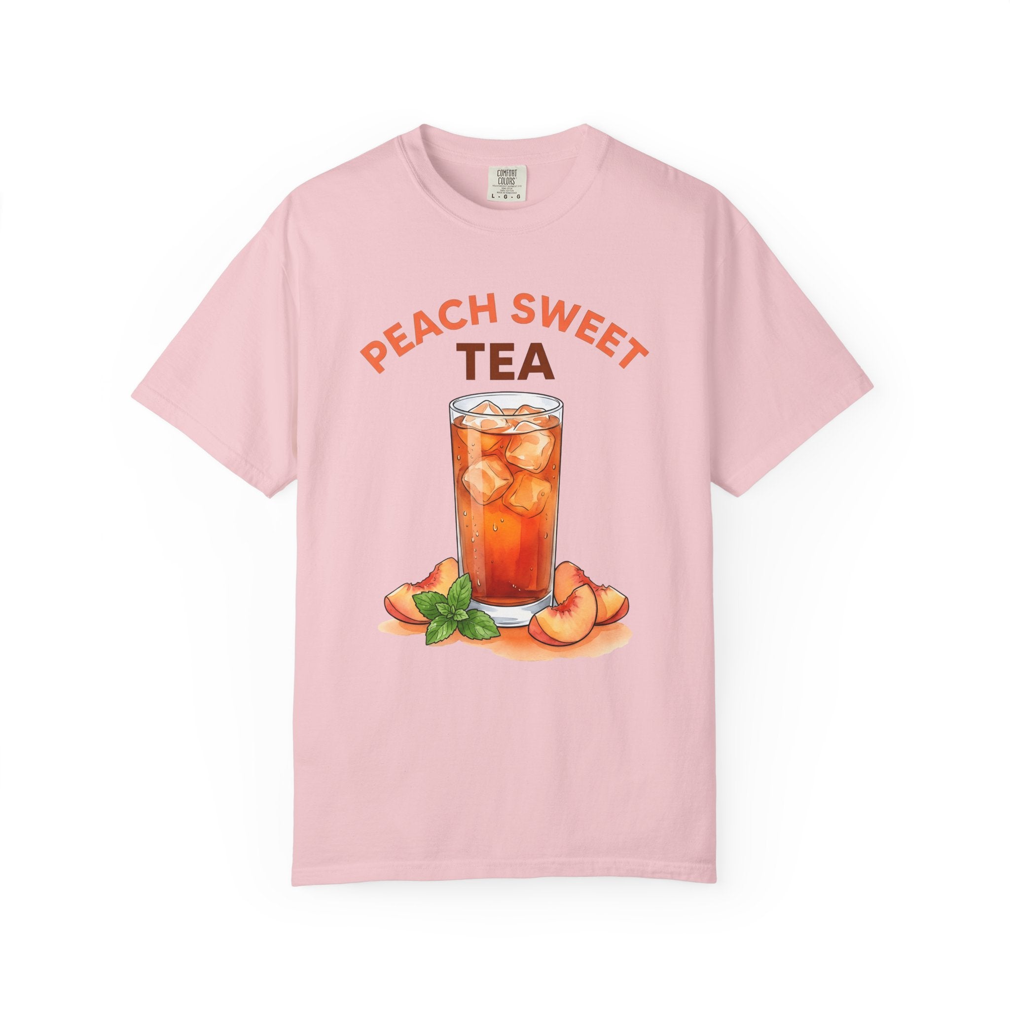 Chilled Tea Glass Shirt Drinks Travel Gift Women Gouache Tee Tea Glass T-Shirt Beverage Fan Watercolor Tshirt Adventure Graphic Line Art
