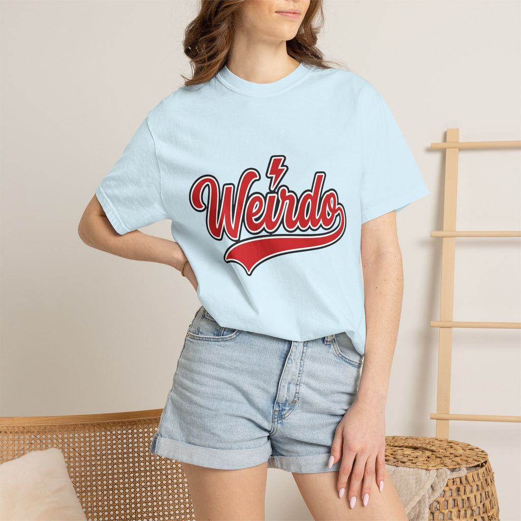 Retro Text Design Shirt Valentine Jokes Gift Women Bold Tee Typography T-Shirt Cupid Fan Typographic Tshirt Pun Graphic Vintage Thunderbolt