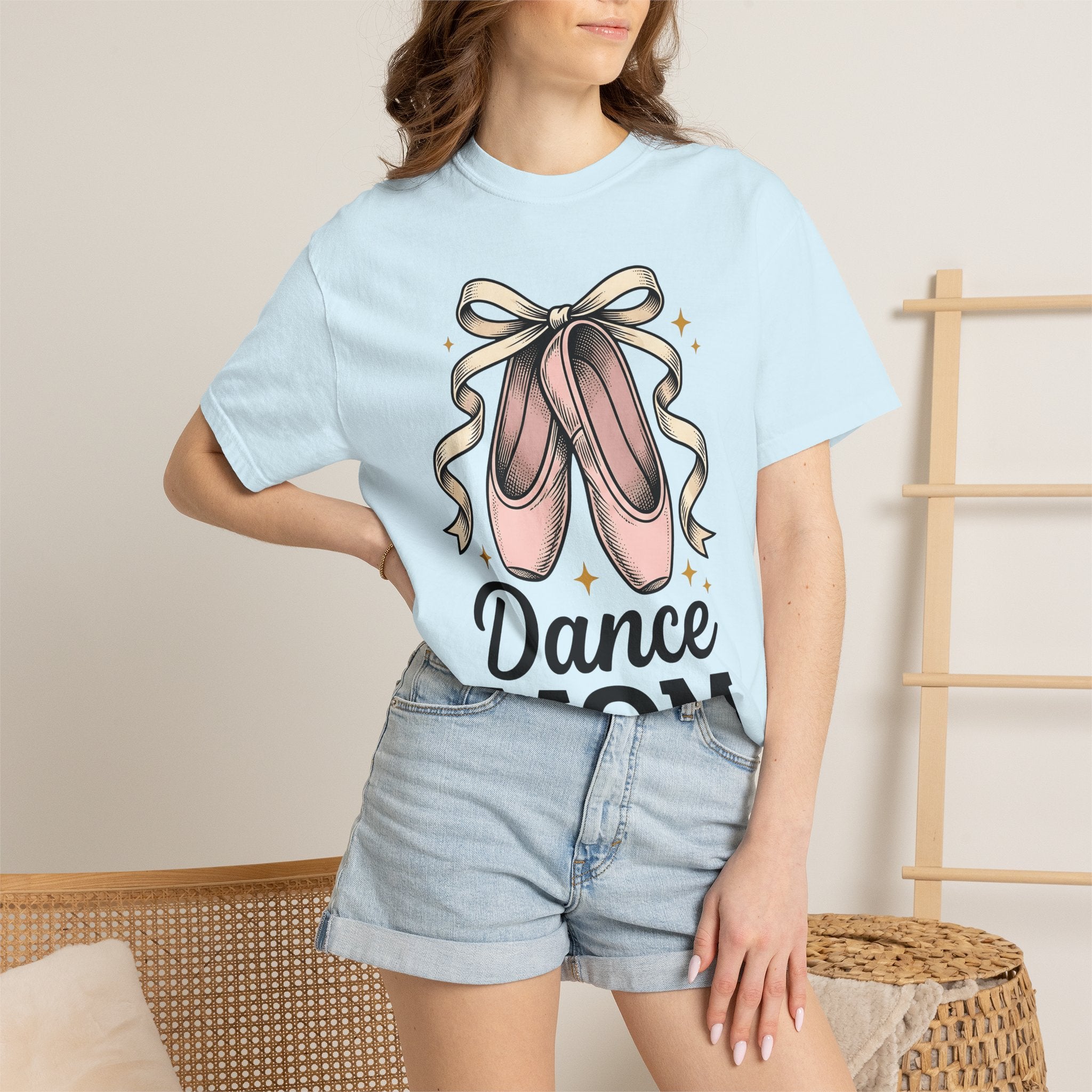 Dance Slippers Shirt Dance Mom Tutu Gift Women Line Art Tee Ballet Shoes T-Shirt Dance Mom Enthusiast Minimalist Tshirt Ballet Skirt Graphic