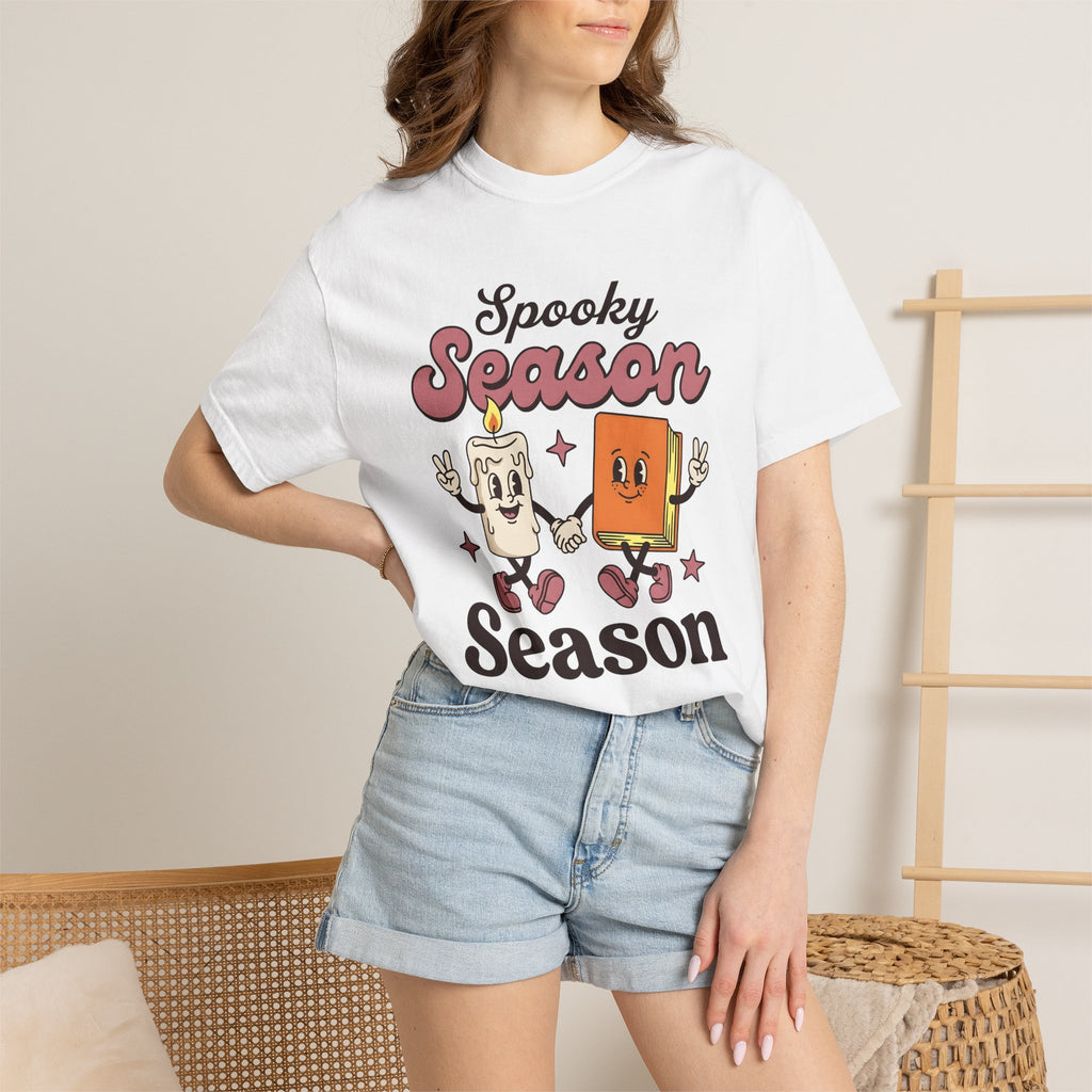 Candle Story Characters Shirt Halloween Supernatural Gift Women Comic Strip Tee Candle Characters T-Shirt Horror Fan Comic Art Tshirt