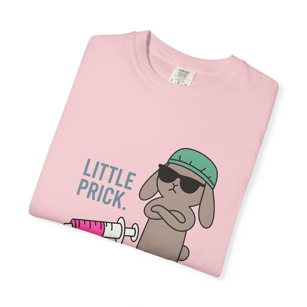 Bunny Syringe Shirt Nurses Animal Gift Women Cartoon Tee Syringe T-Shirt Nurse Enthusiast Toon Tshirt Creature Graphic Minimalist Sunglasses