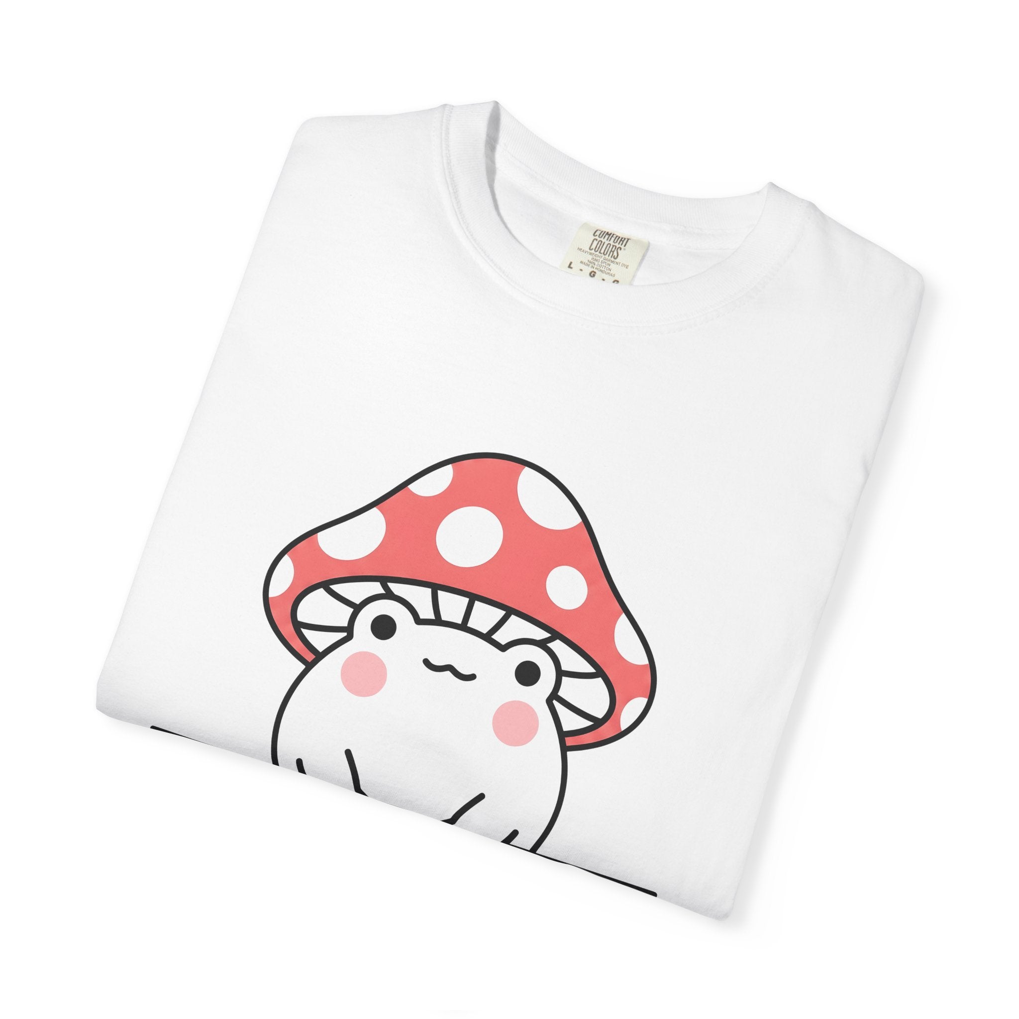 Frog Mushroom Shirt Easter Vintage Gift Women Playful Tee Toadstool T-Shirt Easter Fan Retro Tshirt Antique Graphic Sleek Speckles Tshirt