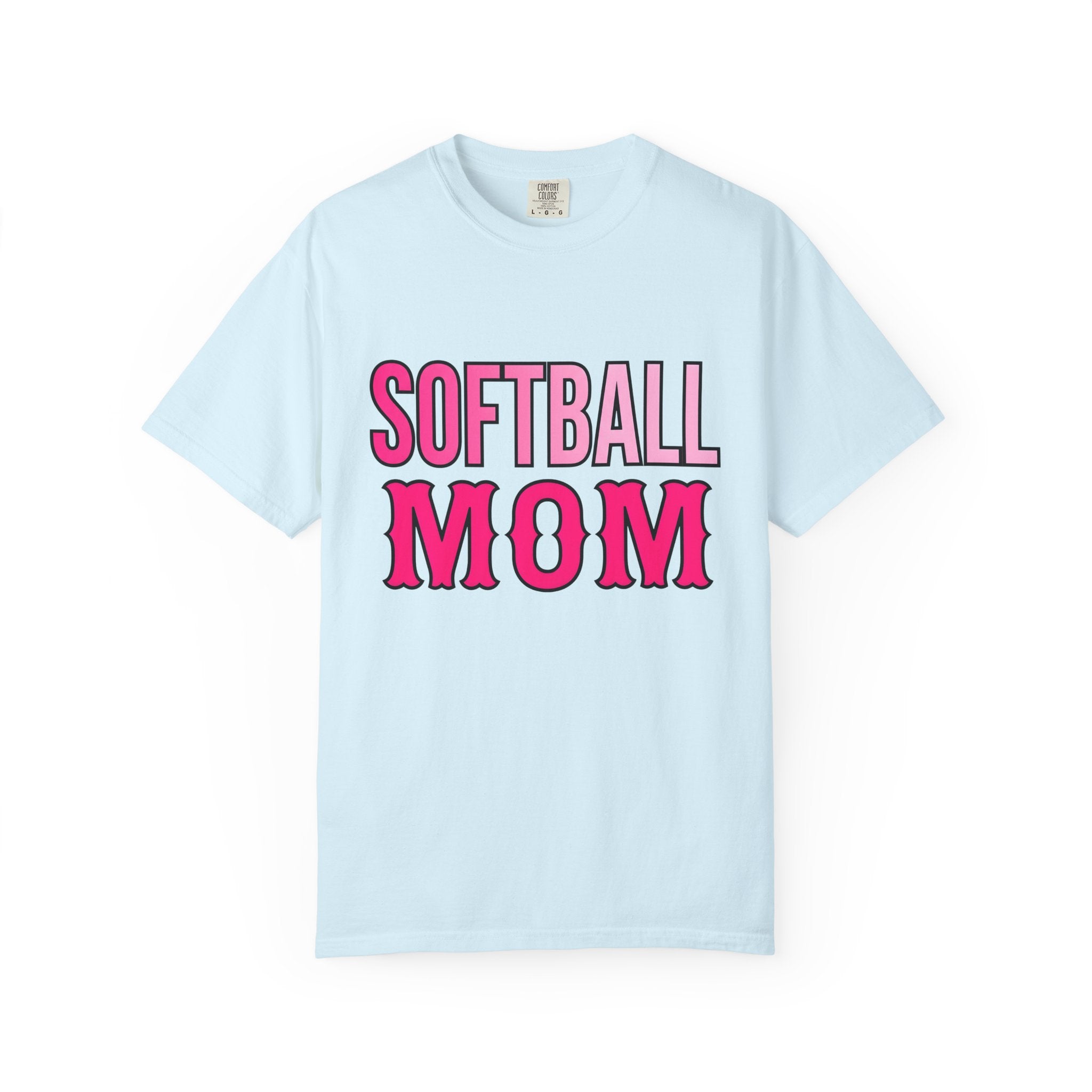 Athletic Mom Shirt Moms Baseball Gift Women Solid Tee Fitness Mom T-Shirt Mom Enthusiast Bold Tshirt Softball Graphic Vintage Pink Font