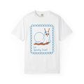 Halloween Snail Shirt Halloween Creature Gift Women Sweet Tee Slug T-Shirt Horror Fan Spooky Tshirt Beast Graphic Doodle Blossom Tshirt