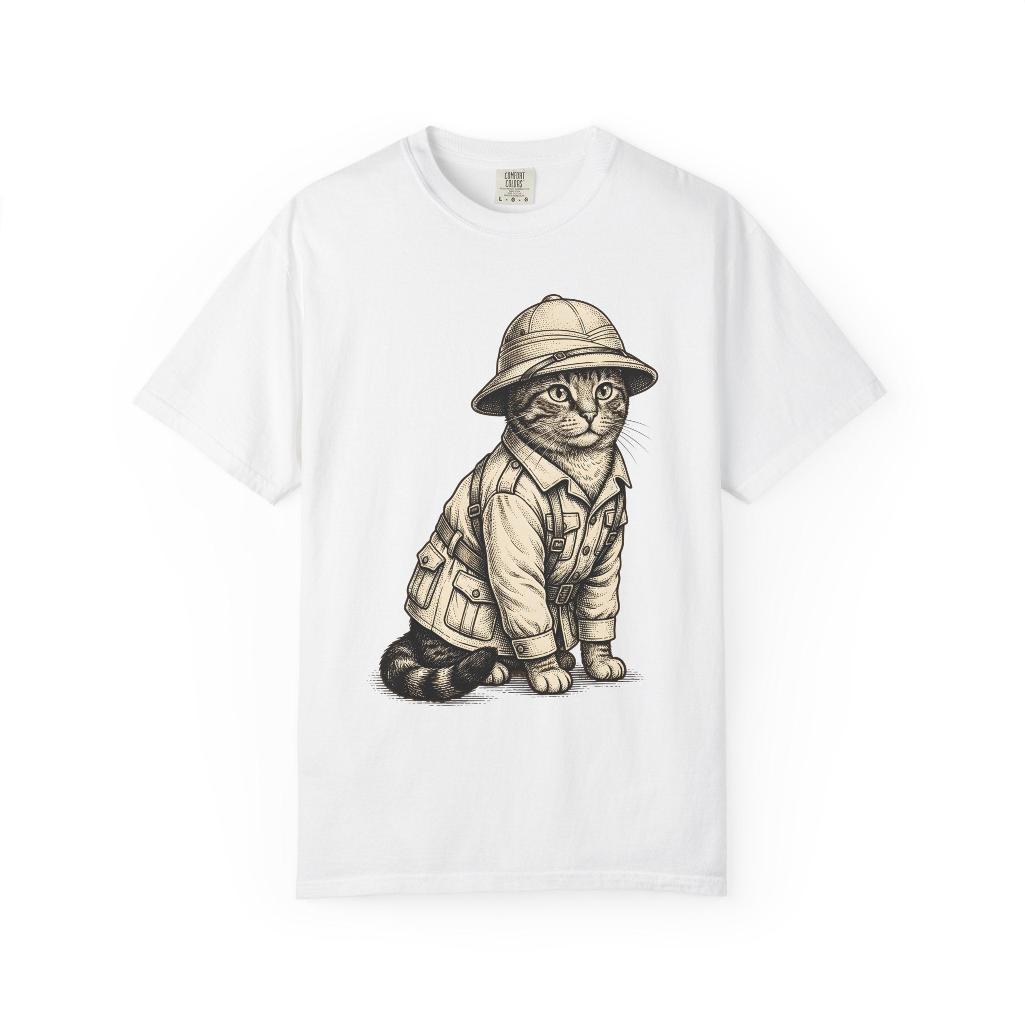 Travel Cat Shirt Cat Pets Gift Women Classic Tee Kitty T-Shirt Cat Fan Feline Tshirt Animal Graphic Doodle Sun Hat Tshirt