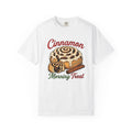 Cinnamon Roll Shirt Desserts Brunch Gift Women Sketch Tee Bun T-Shirt Pastry Fan Drawing Design Tshirt Retro Cinnamon Bark Tshirt