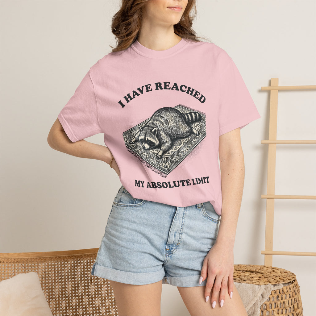 Raccoon Graphic Shirt Animals Humor Gift Women Vintage Tee Trash Panda T-Shirt Wildlife Fan Retro Tshirt Funny Graphic Hand Drawn Rug Tshirt