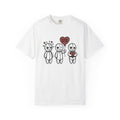 Voodoo Doll Shirt Valentine Dark Gift Women Cartoon Tee Poppet T-Shirt Love Fan Comic Tshirt Gothic Graphic Line Art Heart Balloon Tshirt