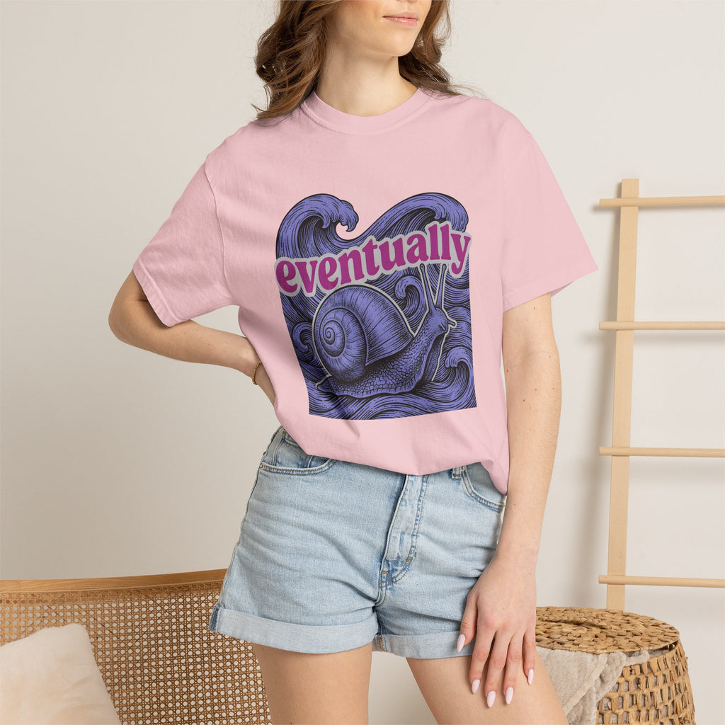 Snail Art Shirt Funny Creatures Gift Women Rustic Tee Slug T-Shirt Humor Fan Primitive Tshirt Animal Graphic Doodle Ocean Surf Tshirt