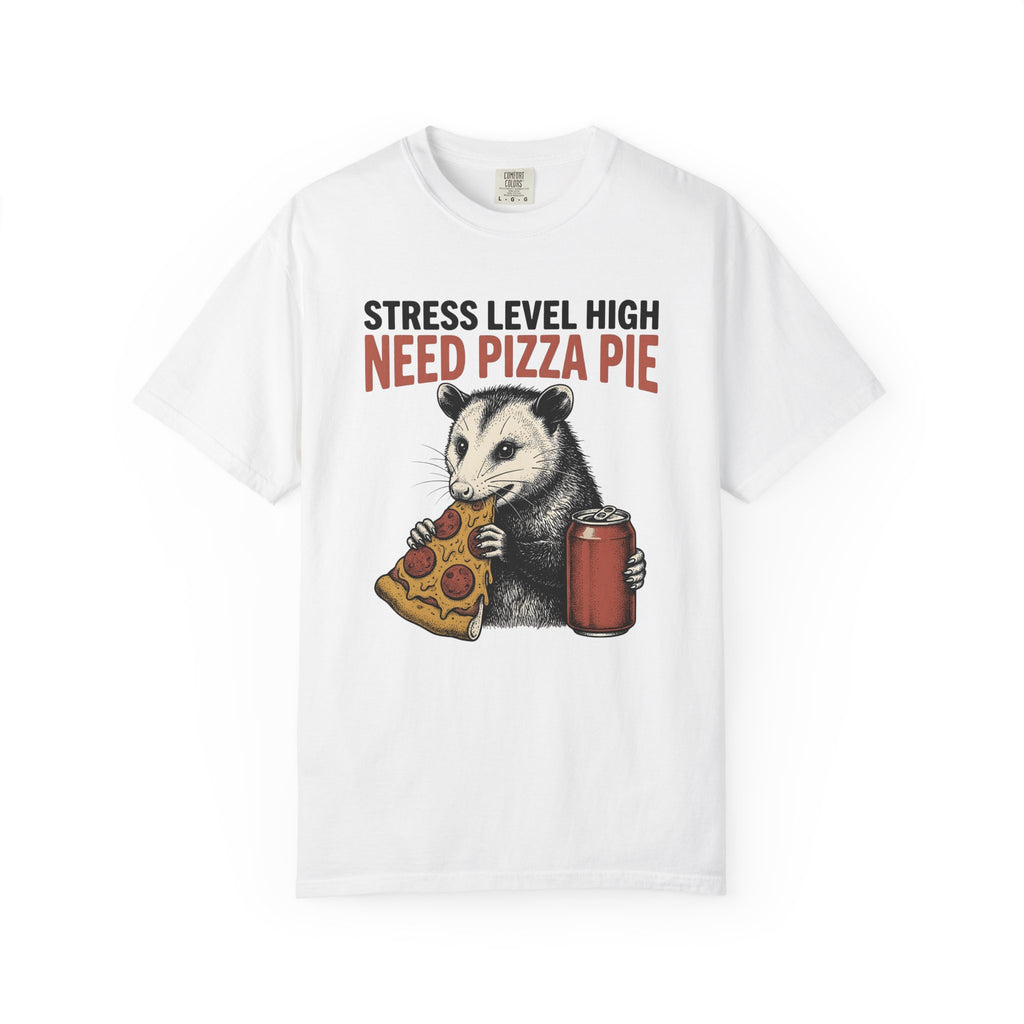 Opossum Pie Shirt Funny Pet Gift Women Cartoon Tee Possum T-Shirt Comedian Fan Humor Tshirt Animal Graphic Sketch Soft Drink Tshirt