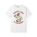 Eagle Frankfurter Shirt 4th Of July Americana Gift Women Illustration Tee Hot Dog T-Shirt Patriotic Fan Vintage Tshirt Patriotic Graphic