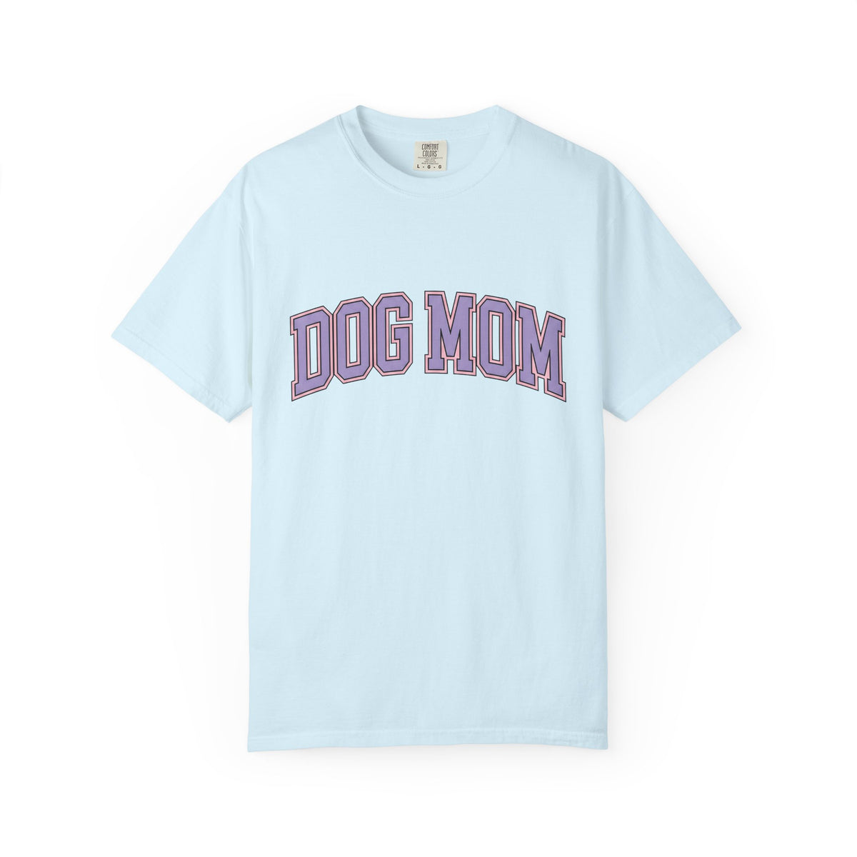 Varsity Script Letterman T-Shirt – Dog Mom Pet Lover Design, Women Graphic Tee