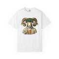 Sheep Stout Shirt St Patrick's Day Critters Gift Women Old School Tee Stout T-Shirt Patrick's Day Fan Vintage Tshirt Animal Graphic Line Art