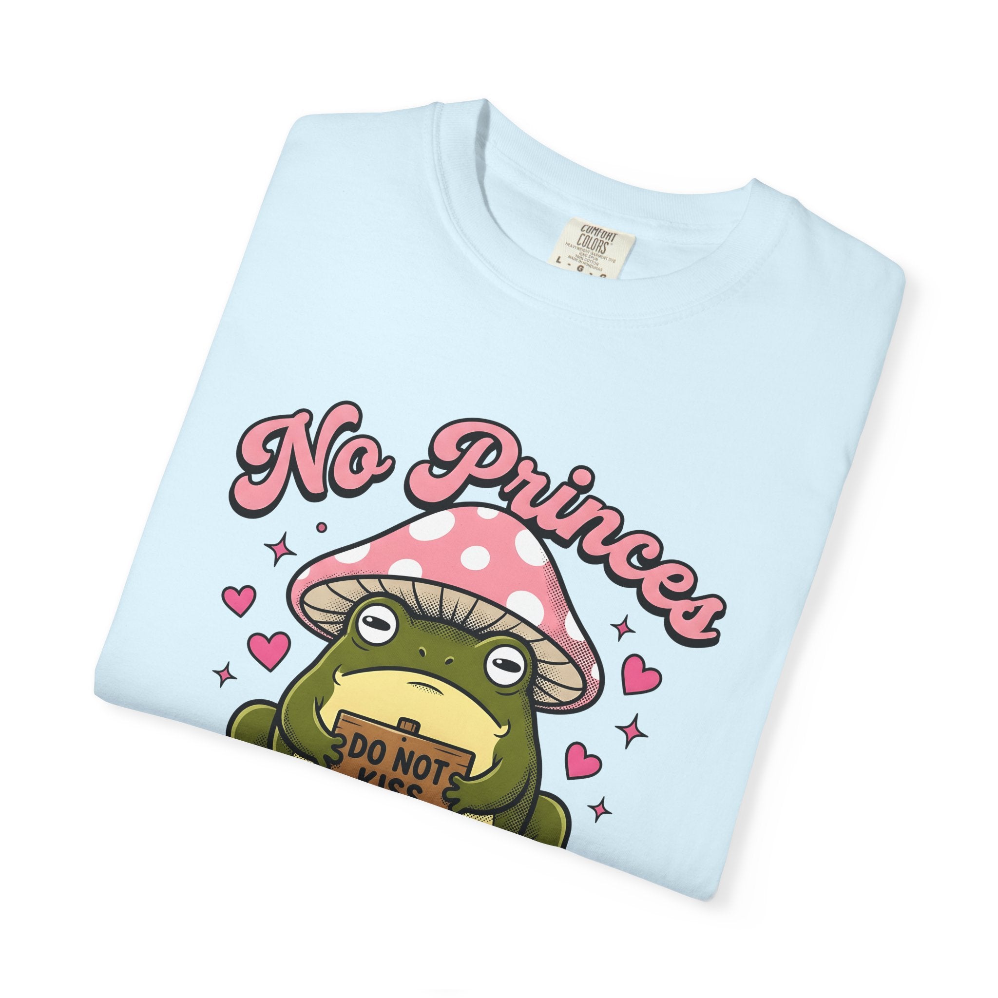 Amphibian Mushroom Shirt Valentines Day Pets Gift Women Line Art Tee Toadstool T-Shirt Valentine Fan Fungus Tshirt Animal Graphic Old School