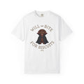 Dachshund Vampire Shirt Dog Holiday Gift Women Anime Tee Wiener Dog T-Shirt Dog Fan Cartoon Tshirt Seasonal Graphic Sketch Bat Tshirt