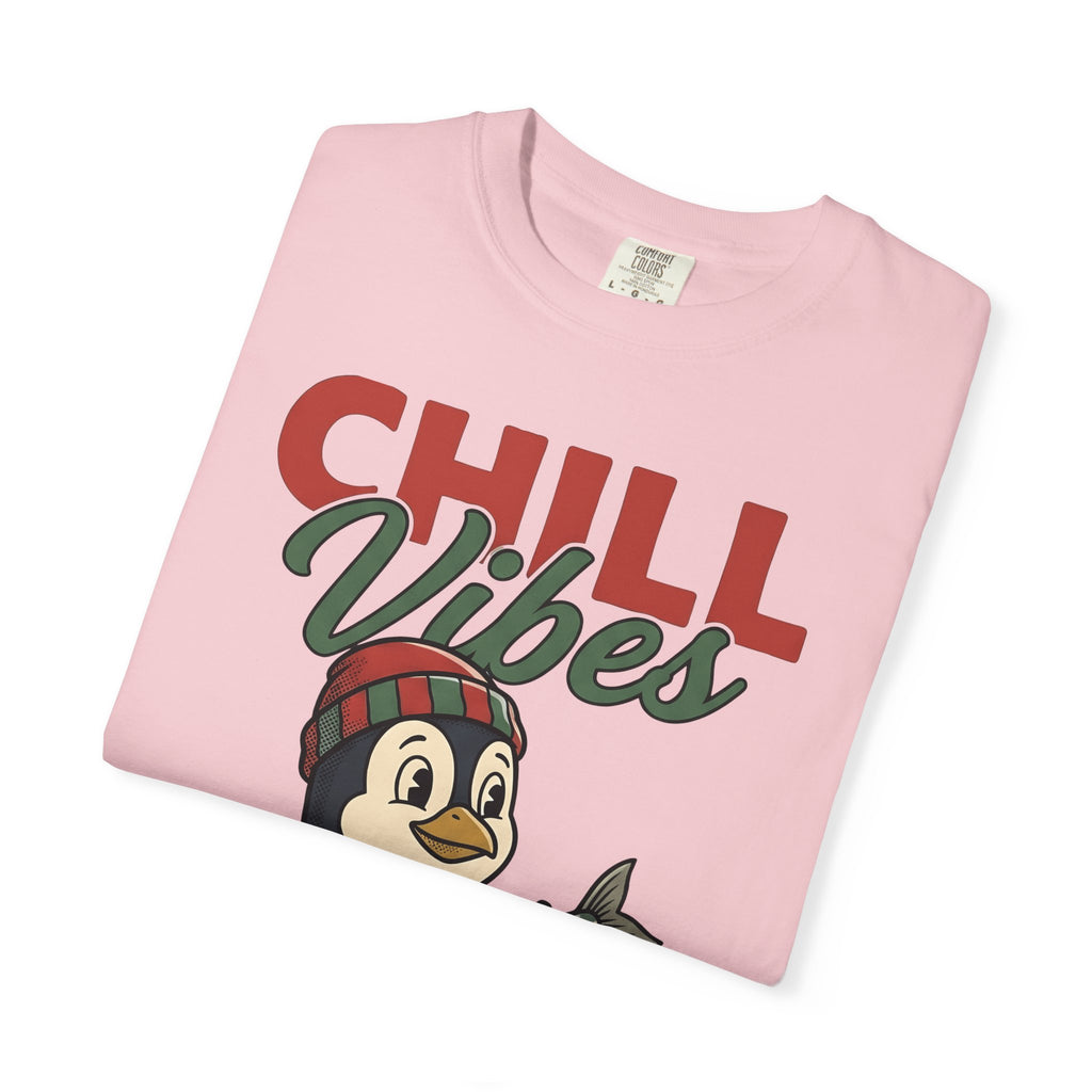 Penguin Graphic Shirt Christmas Animal Gift Women Cartoon Tee Pinguin T-Shirt Xmas Fan Comic Tshirt Wildlife Graphic Vintage Beanie Tshirt