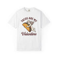 Heart Taco Shirt Valentine's Day Meals Gift Women Classic Tee Taco T-Shirt Valentine Fan Retro Tshirt Food Graphic Doodle Angel Wings Tshirt