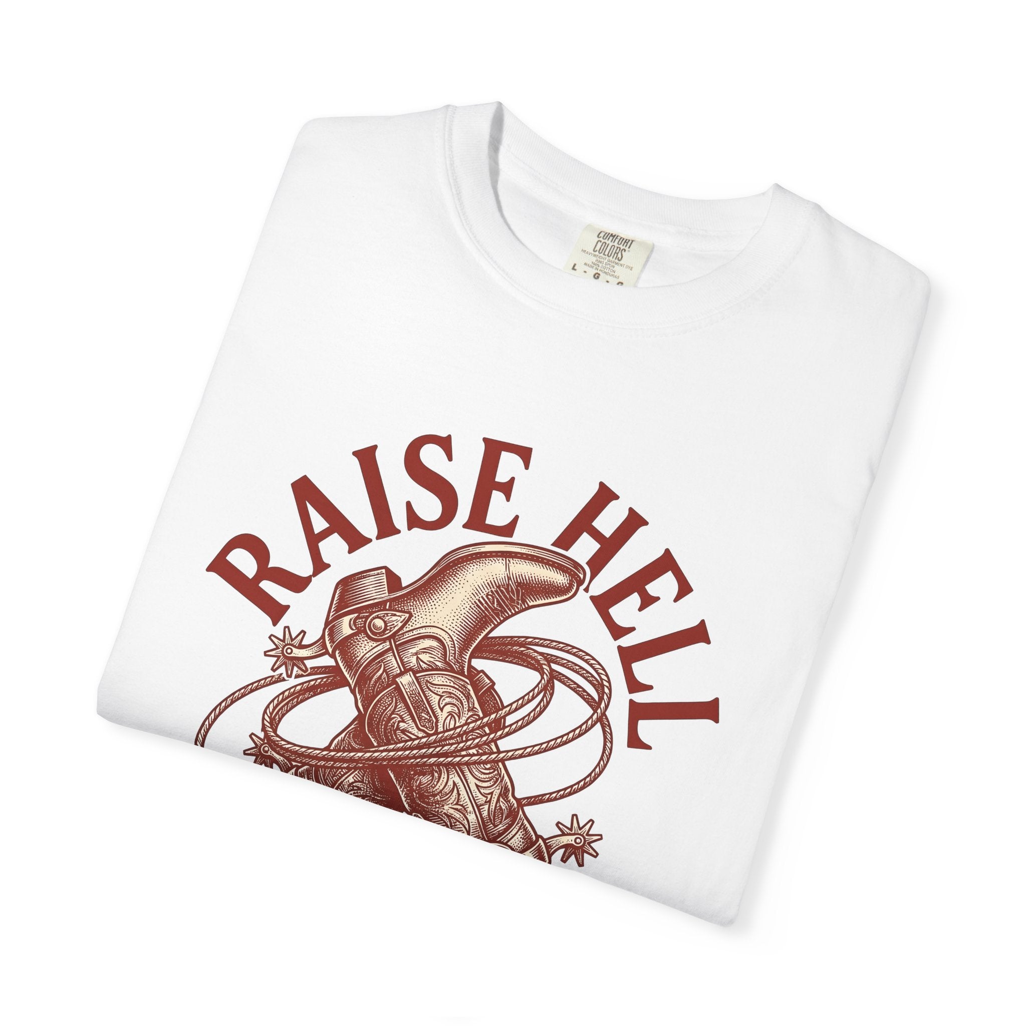 Cowboy Boots Shirt Cowgirl Western Gift Women Vintage Tee Boots T-Shirt Rodeo Fan Cowboy Graphic Hand Drawn Lasso Tshirt