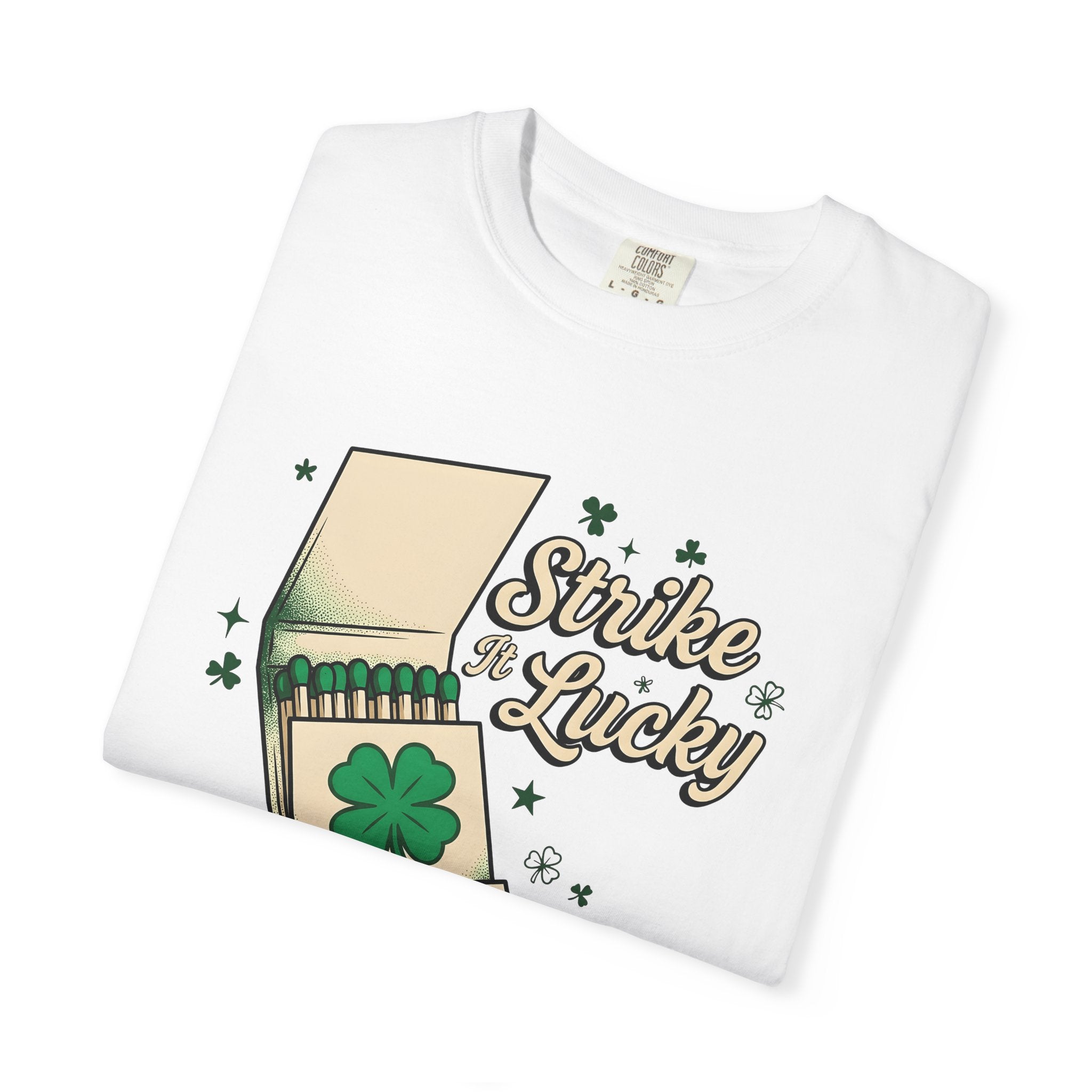 Matchbook Clover Leaf Shirt St Patricks Day Charm Gift Women Nostalgic Tee Shamrock T-Shirt Luck Fan Vintage Tshirt Lucky Graphic Throwback