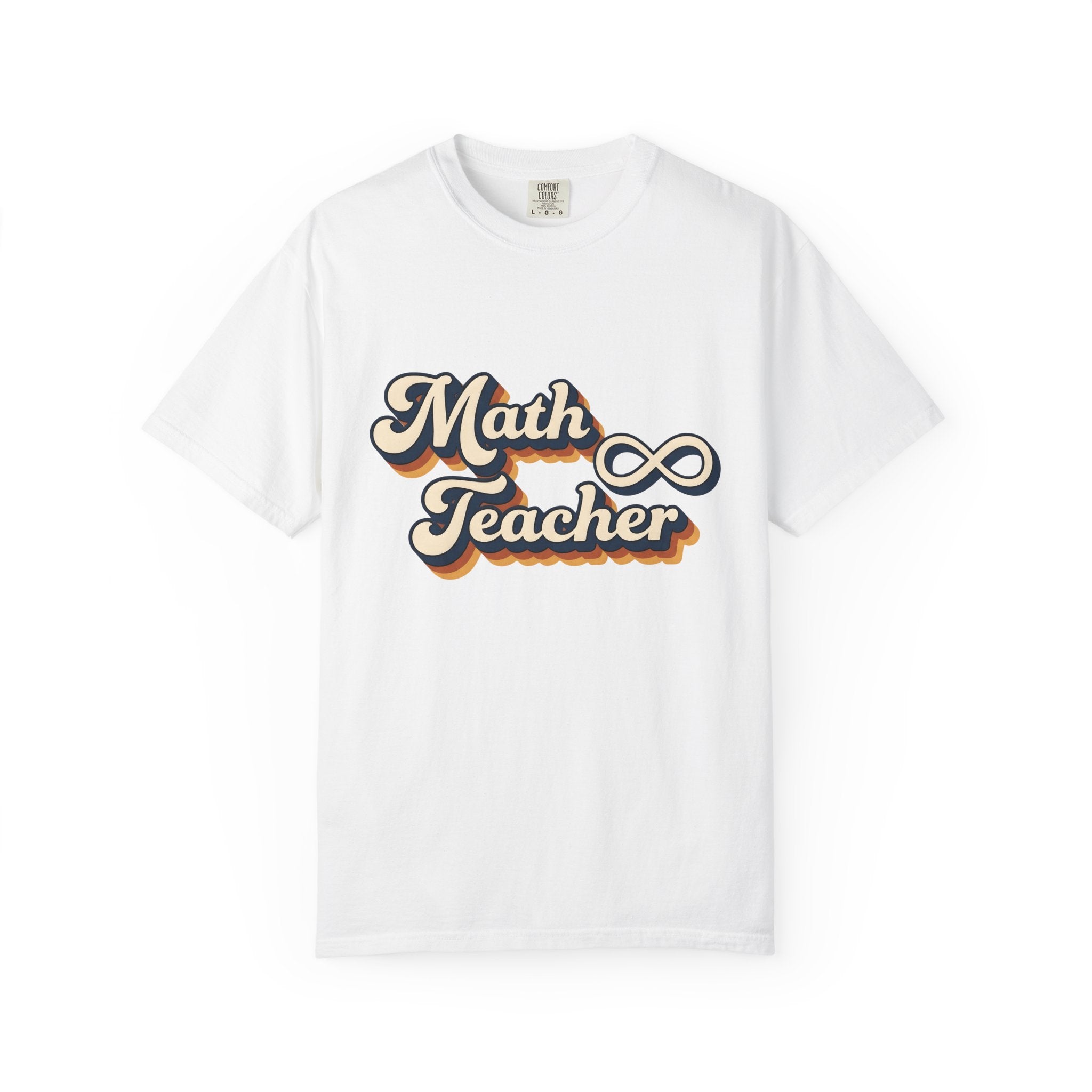 Infinity Sign Shirt Teachers Learning Gift Women Classic Tee Forever Symbol T-Shirt Educator Enthusiast Vintage Tshirt Education Graphic