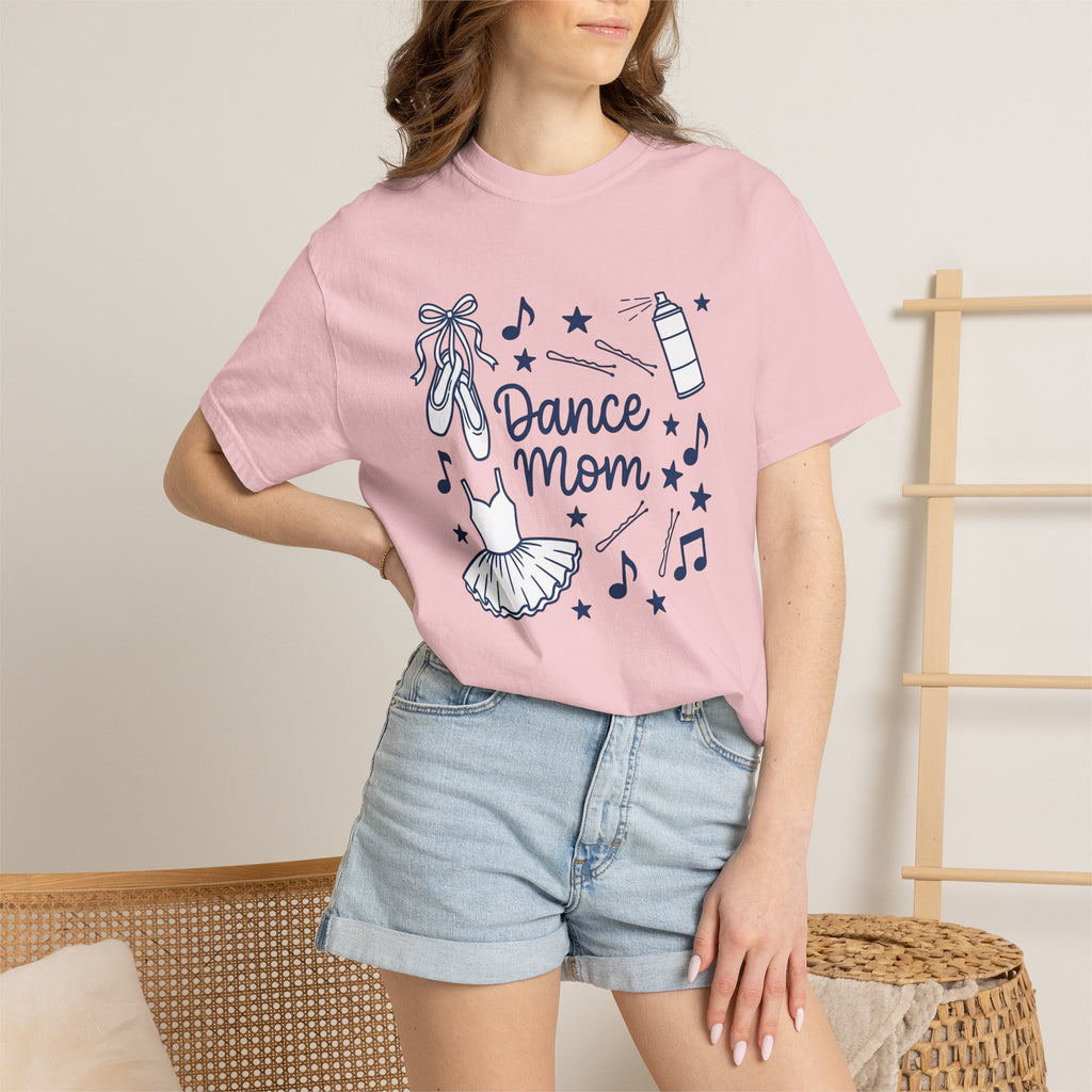 Dance Shoes Shirt Dance Mom Recital Gift Women Hand Drawn Tee Ballet Shoes T-Shirt Dance Mom Enthusiast Illustrated Graphic Dance