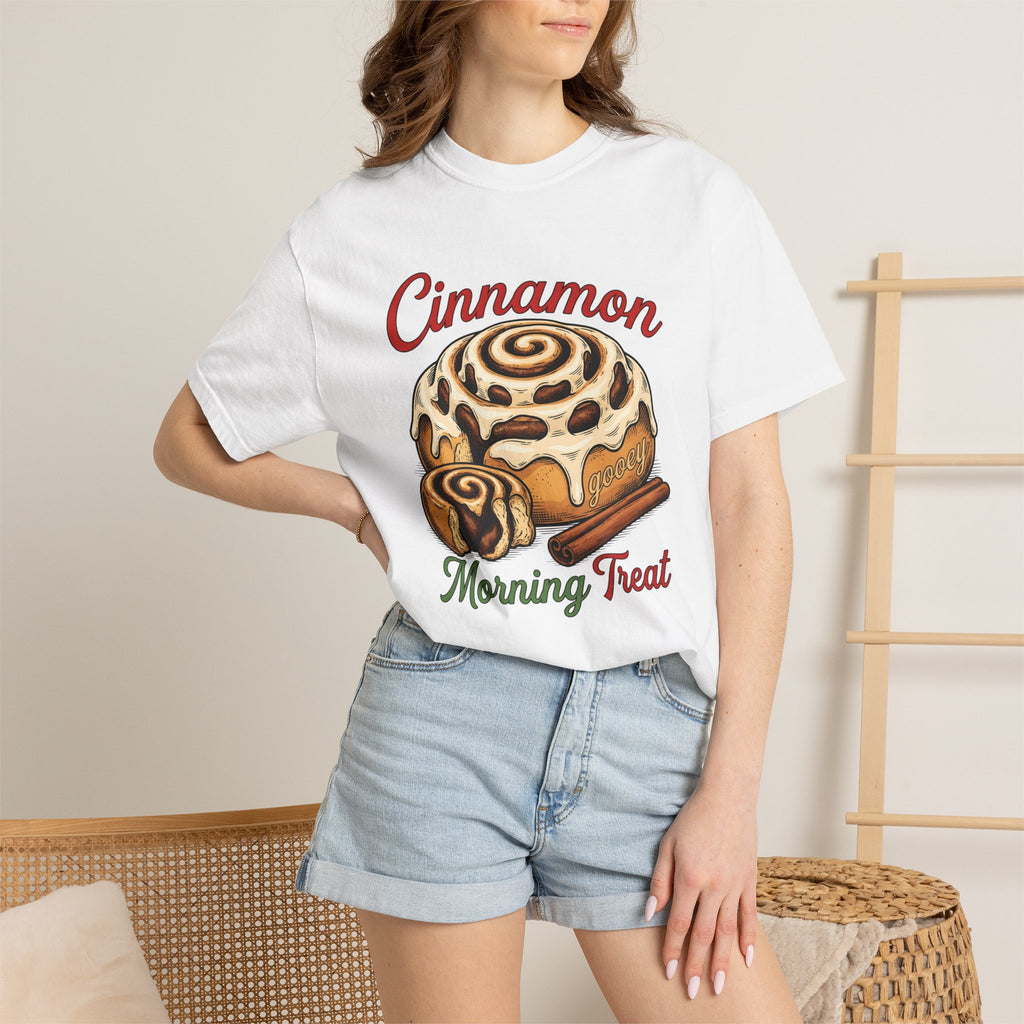 Cinnamon Roll Shirt Desserts Brunch Gift Women Sketch Tee Bun T-Shirt Pastry Fan Drawing Design Tshirt Retro Cinnamon Bark Tshirt