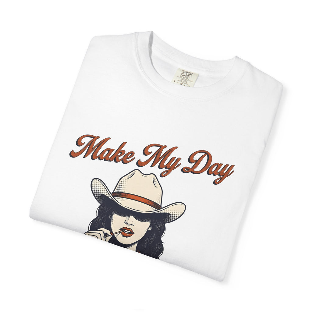 Cowgirl Print Shirt Cowgirl Cowboy Gift Women Distressed Tee Western Tee Rodeo Fan Vintage Tshirt Cowboy Graphic Classic Western Hat Tshirt