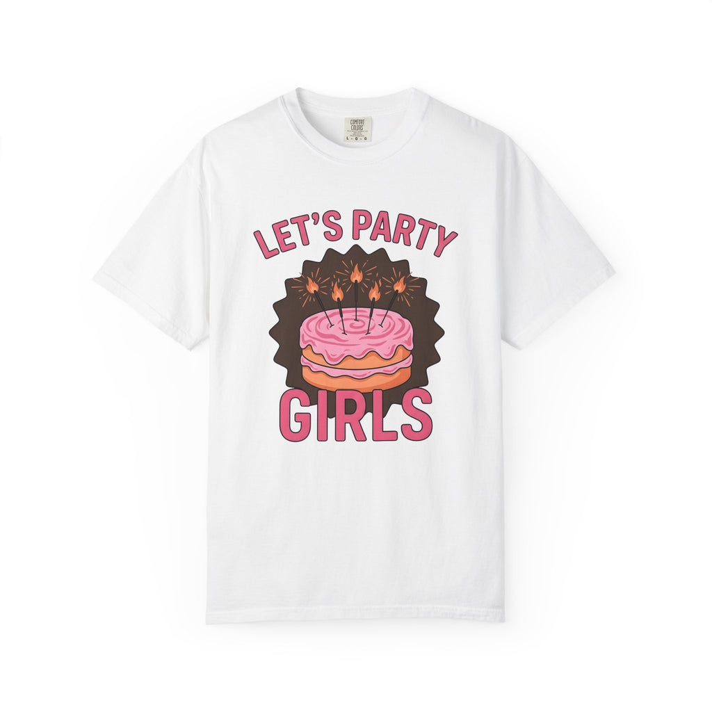 Birthday Cake Shirt Birthday Celebration Gift Women Comic Tee Cake T-Shirt Birthday Fan Party Tshirt Party Graphic Vintage Candles Tshirt