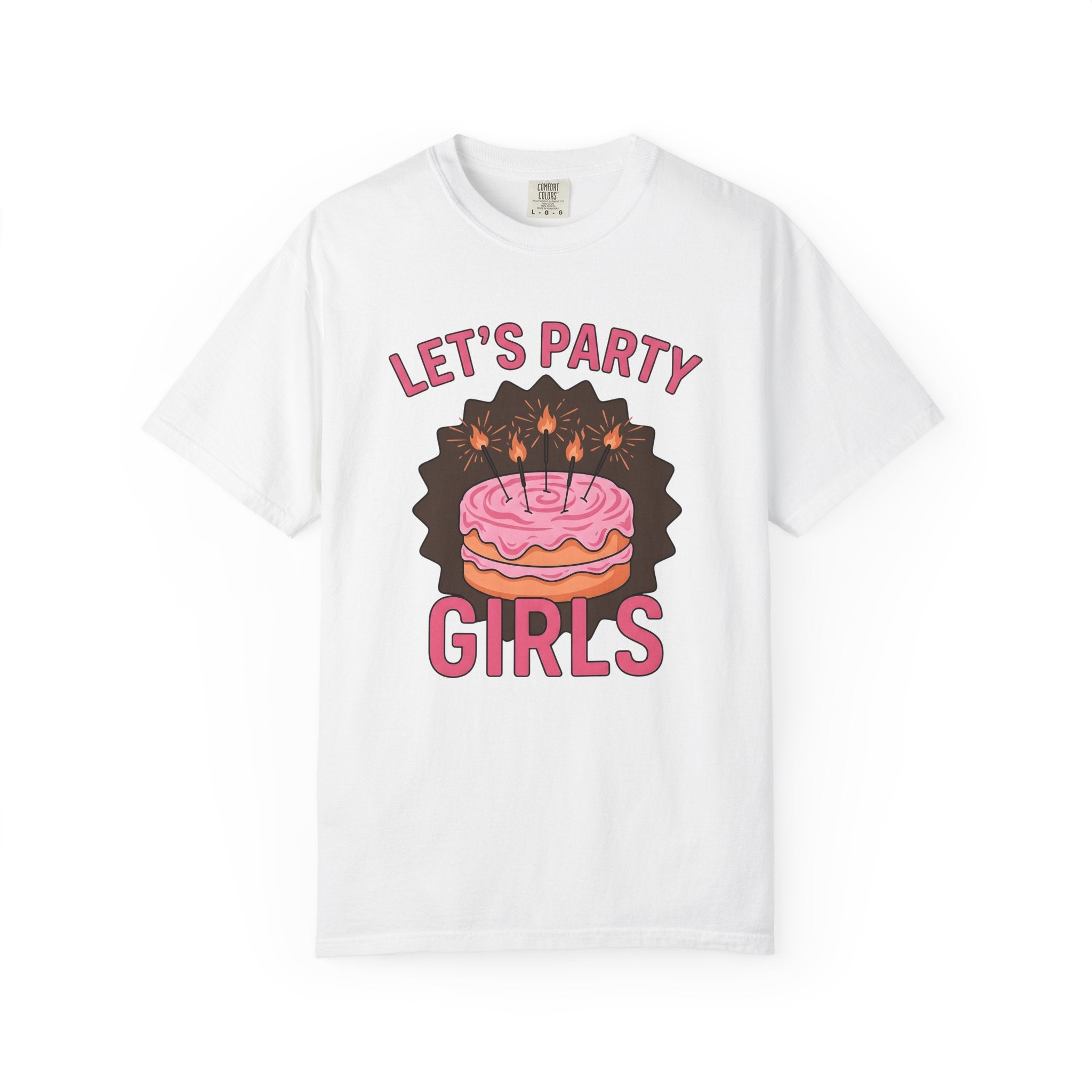 Birthday Cake Shirt Birthday Celebration Gift Women Comic Tee Cake T-Shirt Birthday Fan Party Tshirt Party Graphic Vintage Candles Tshirt