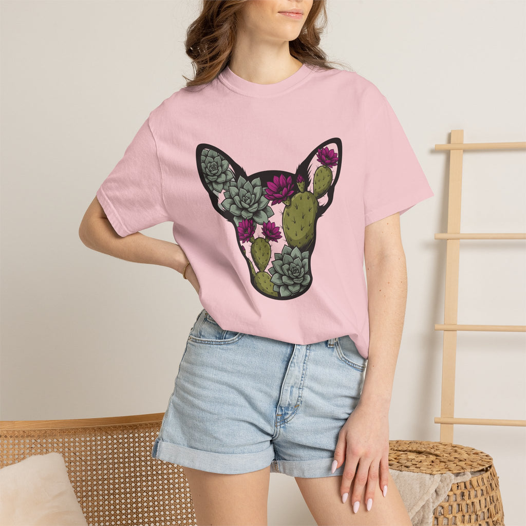 Puppy Flower Crown Shirt Dog Bloom Gift Women Vintage Tee Puppy Crown T-Shirt Dog Fan Puppy Art Tshirt Floral Graphic Doodle Aloe Tshirt
