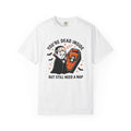 Vampire Illustration Shirt Halloween Alternative Gift Women Comic Tee Bloodsucker T-Shirt Horror Fan Cartoon Tshirt Punk Graphic Vintage Bat