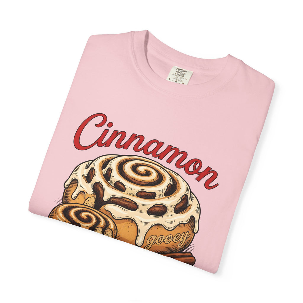Cinnamon Roll Shirt Desserts Brunch Gift Women Sketch Tee Bun T-Shirt Pastry Fan Drawing Design Tshirt Retro Cinnamon Bark Tshirt