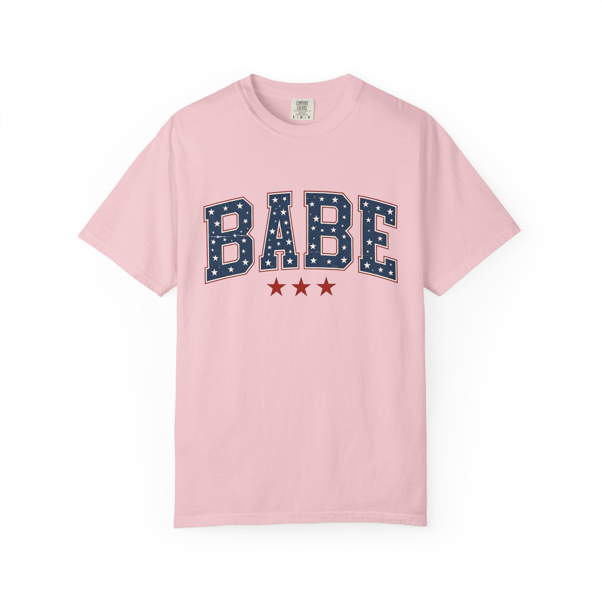 College Stars Design Shirt 4th Of July Festival Gift Women Americana Tee University Stars T-Shirt Independence Day Fan Patriotic Tshirt