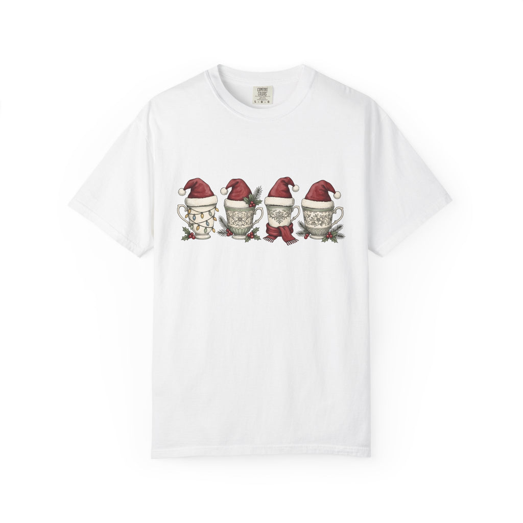 Holiday Hat Mugs Shirt Christmas Cappuccino Gift Women Farmhouse Tee Mug T-Shirt Xmas Fan Coffee Mug Tshirt Cappuccino Graphic Cartoon