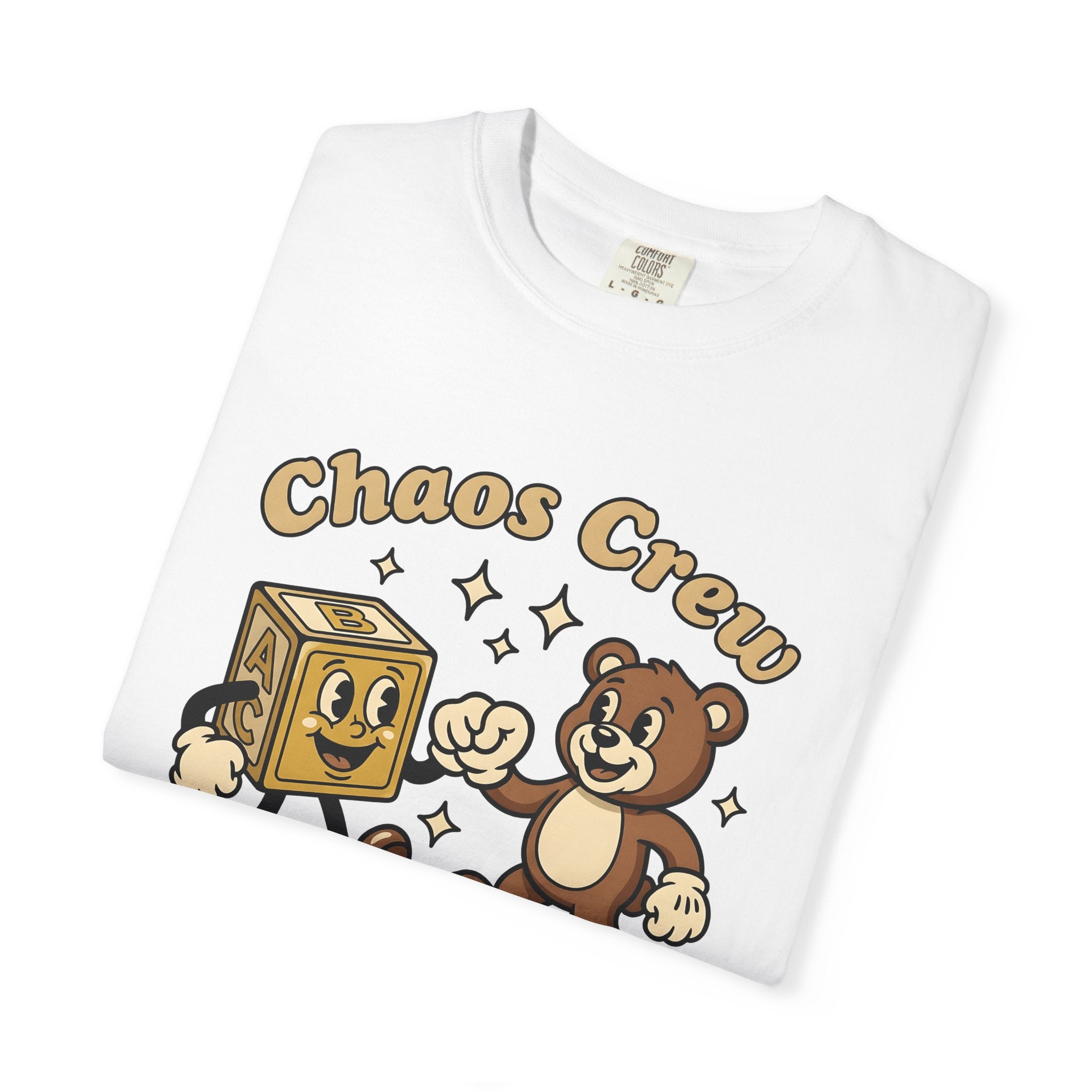 Teddy Bear Cube Shirt Moms Household Gift Women Comic Tee Teddy Cube T-Shirt Motherhood Fan Cartoon Tshirt Home Graphic Vintage Sparkles
