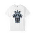Dog Crown Shirt Dog Animal Gift Women Tattoo Tee Tiara T-Shirt Dog Fan Crown Tshirt Creature Graphic Vintage Royalty Tshirt