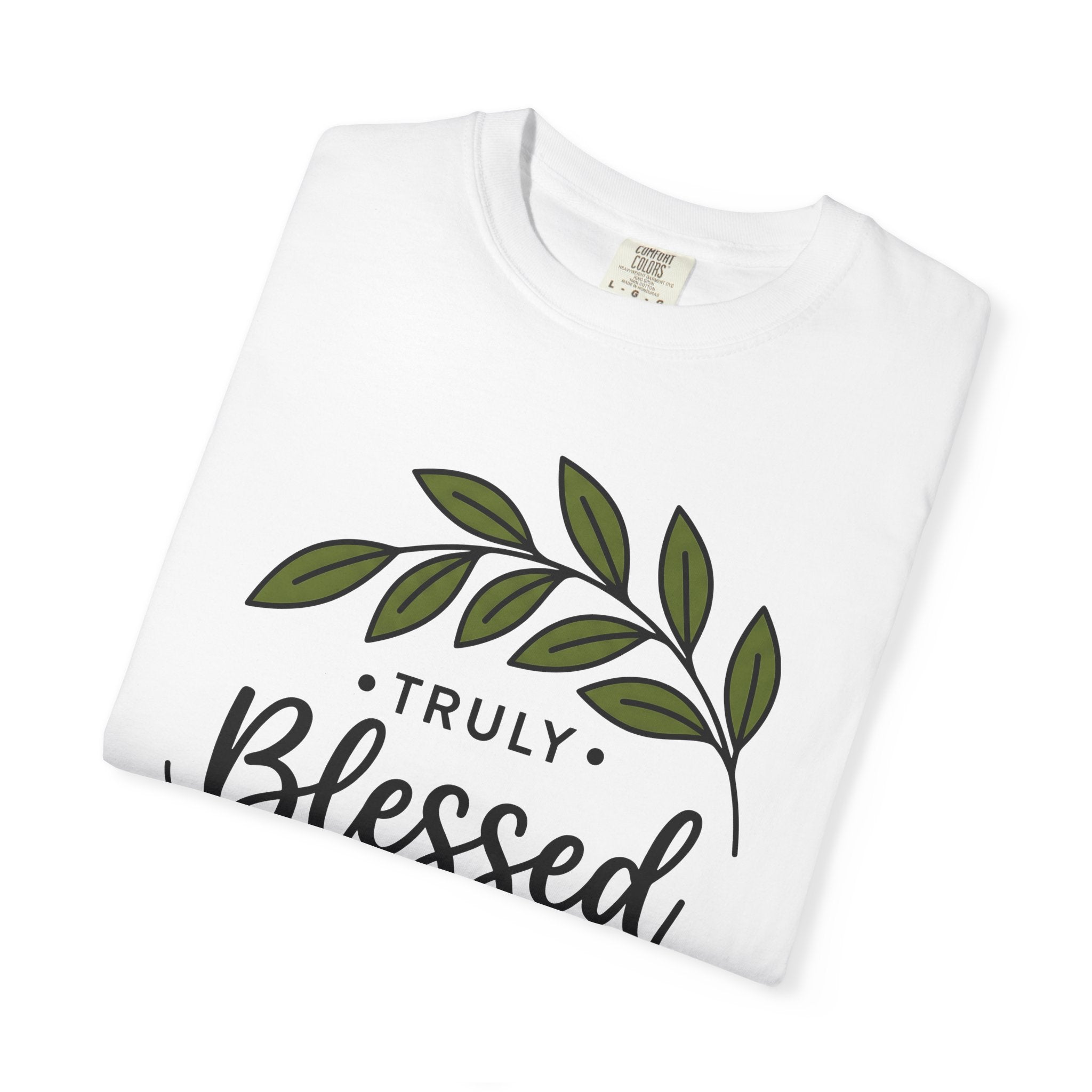 Leafy Wreath Shirt Easter Faith Gift Women Modern Calligraphy Tee Wreath T-Shirt Easter Fan Handlettering Tshirt Christian Graphic