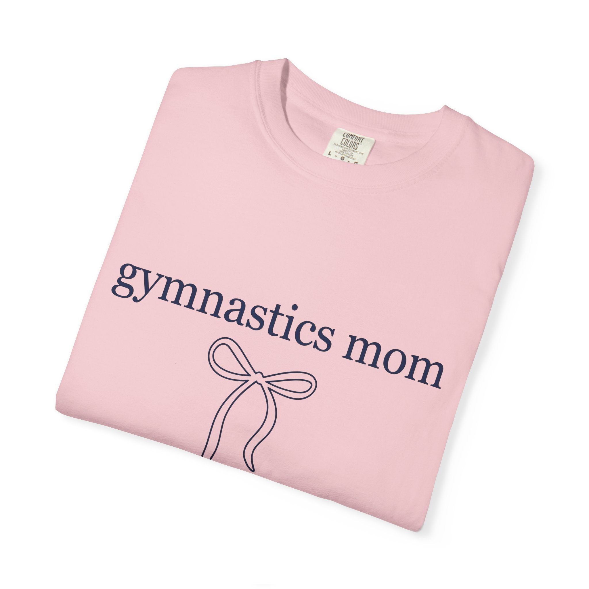 Bow Art Shirt Gymnastics Mom Fitness Gift Women Line Art Tee Ribbon T-Shirt Gymnastics Enthusiast Drawing Tshirt Illustration Graphic