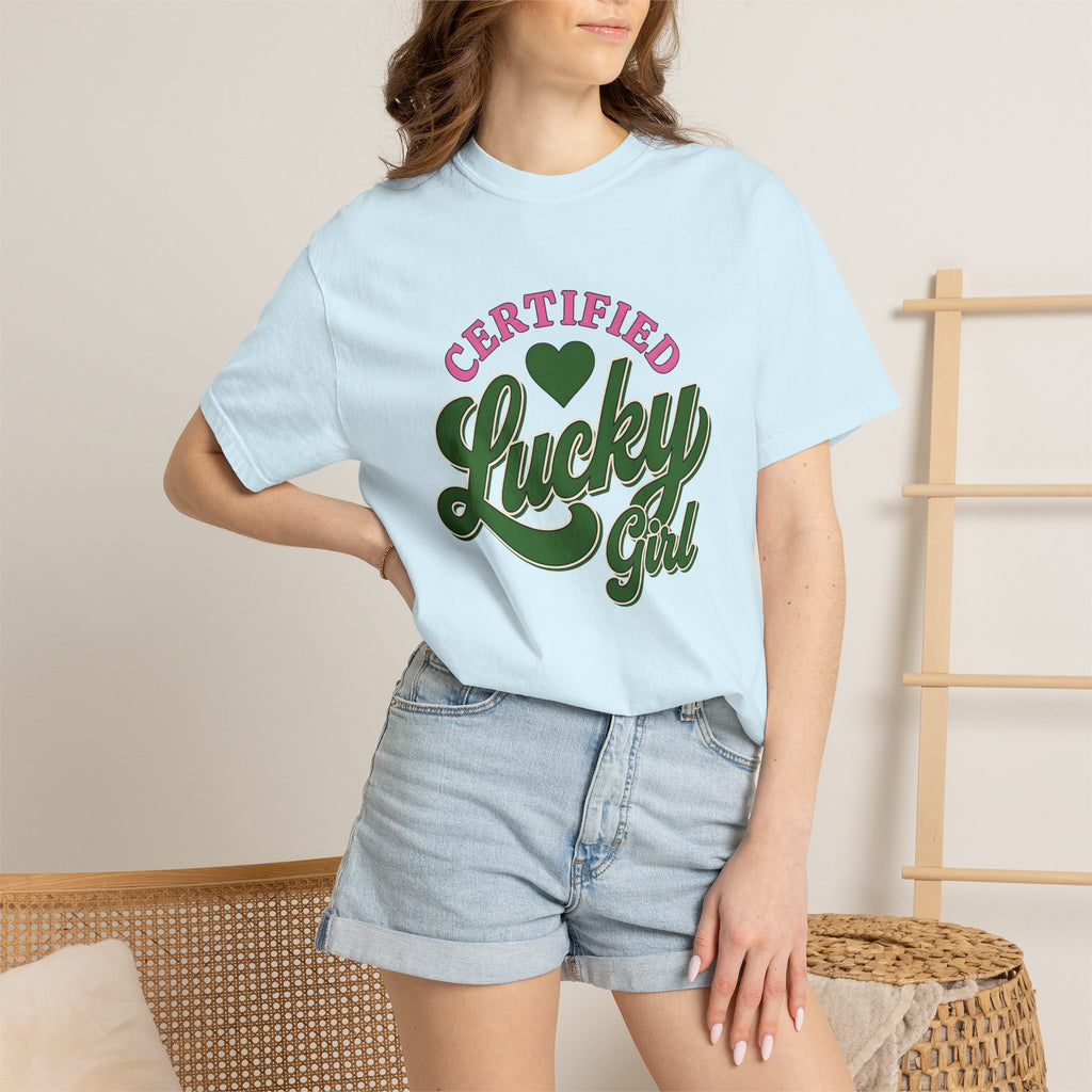 Heart Symbol Shirt St Patrick's Day Amulet Gift Women Strong Lettering Tee Love T-Shirt Shamrock Fan Heart Typography Tshirt Talisman