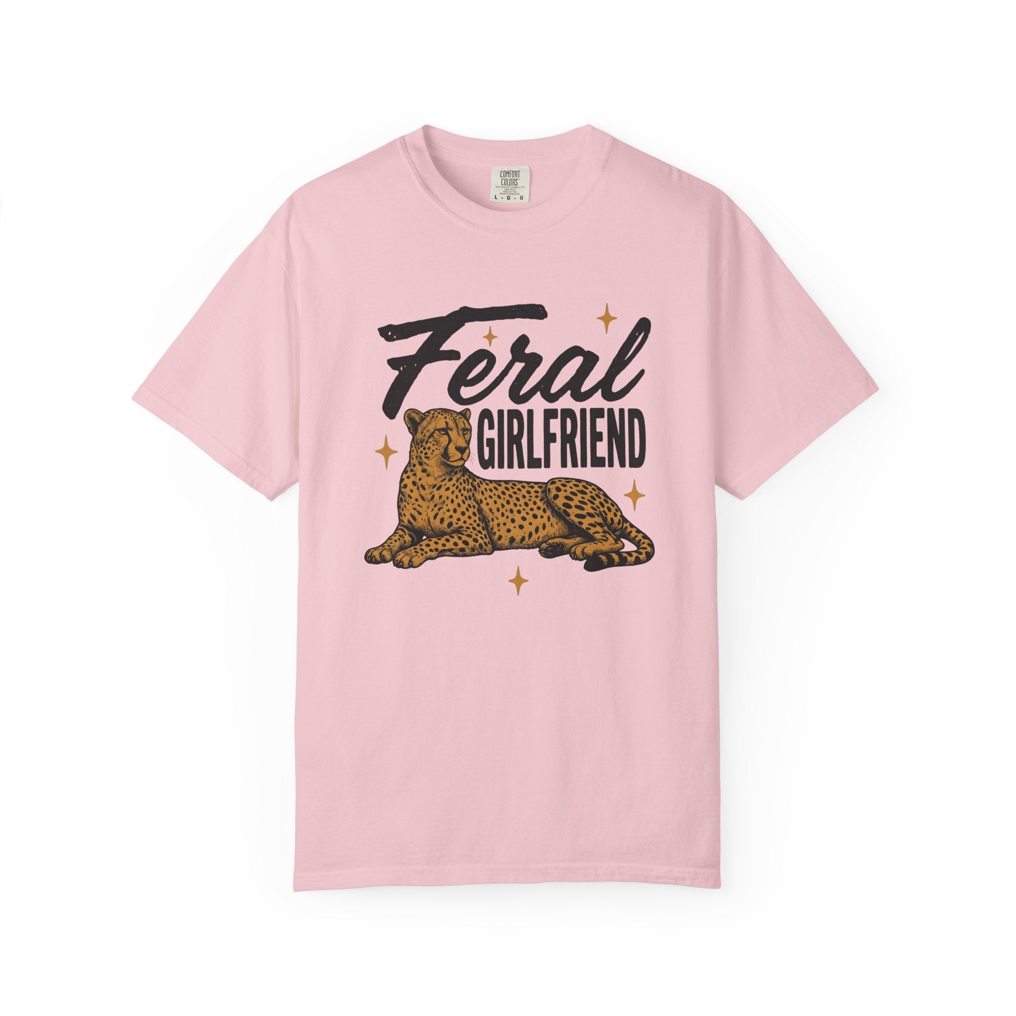 Cheetah Design Shirt Animal Girls Gift Women Antique Tee Cheetah T-Shirt Wildlife Fan Vintage Tshirt Lady Graphic Old School Star Shapes